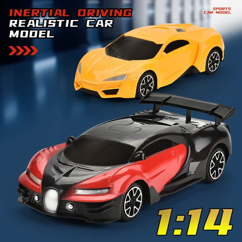 Rechargeable 4-Channel RC Car - Drifting Stunt Racer with Realistic Car Body, Perfect for Kids' Outdoor Play