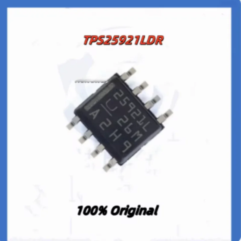 10PCS TPS25921LDR TPS2032DR TPS77801DR Power Distribution Switch Dual USB Load Switch Low Noise LDO Regulator SOIC-8 SMD Power