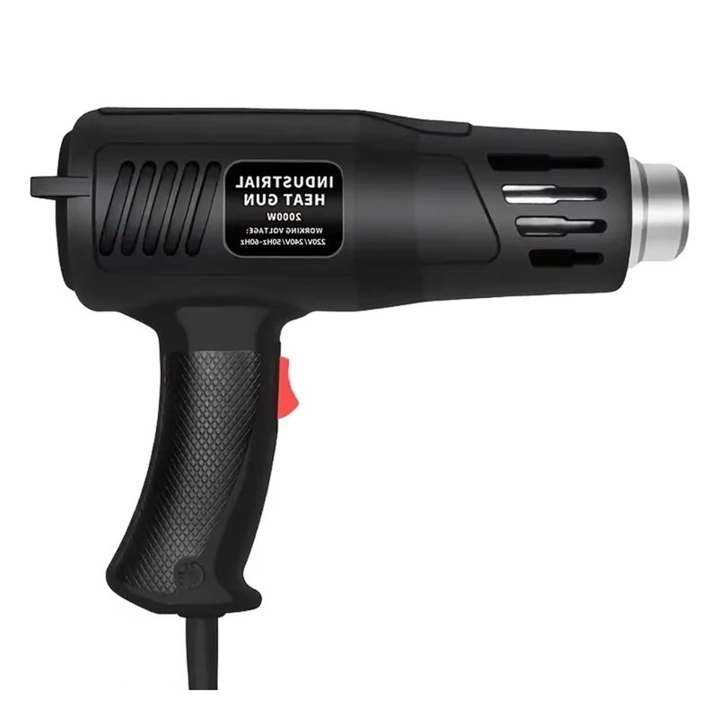 T21C Automobile Film Baking Gun Tool Temperature Regulating Tool Automobile Film Baking Gun Tool EU Plug