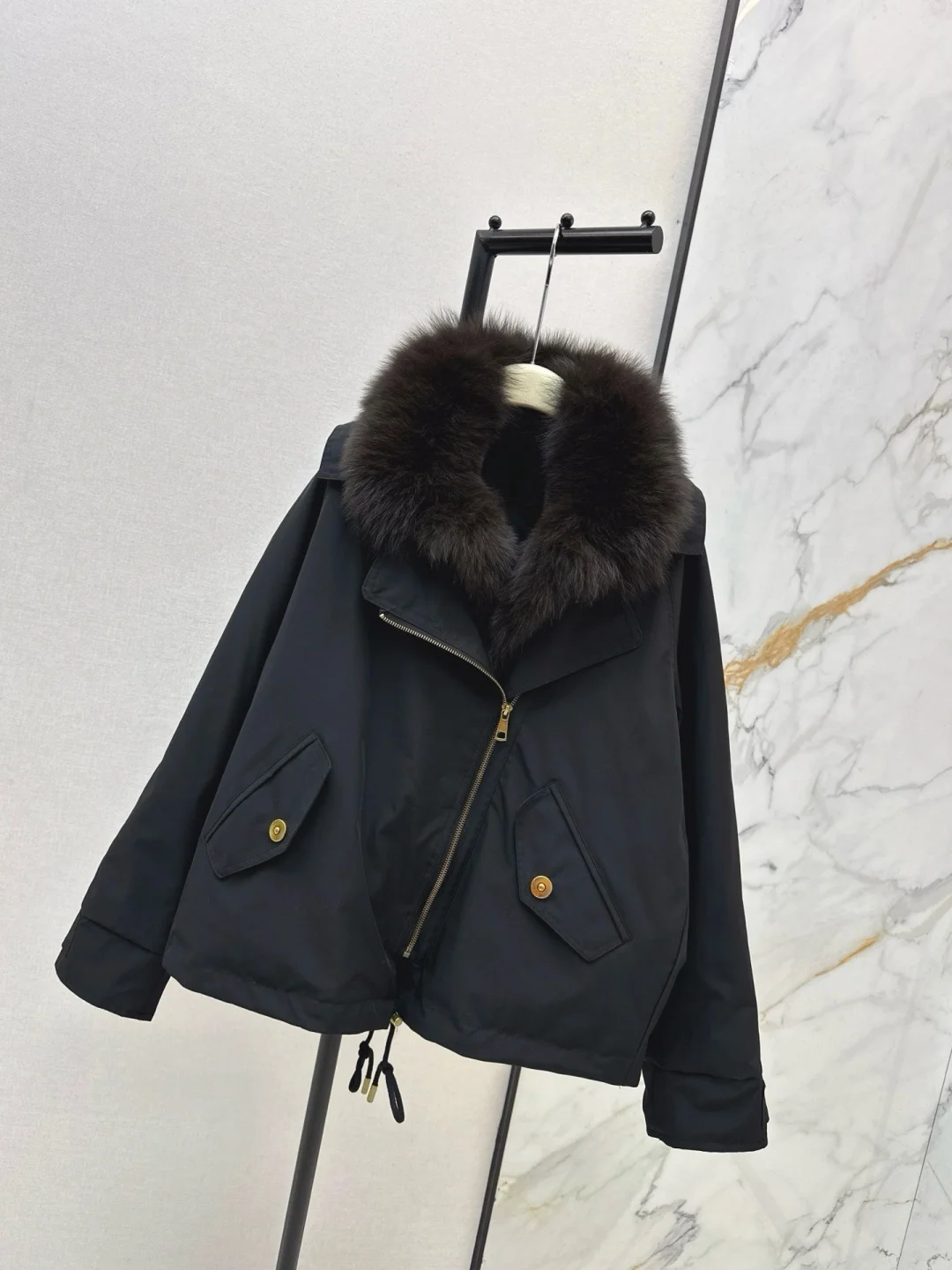 

Женская парка с воротником из лисьего меха, зимнее пальто, куртка большого размера с капюшоном, толстая теплая верхняя одежда для холодной погоды
