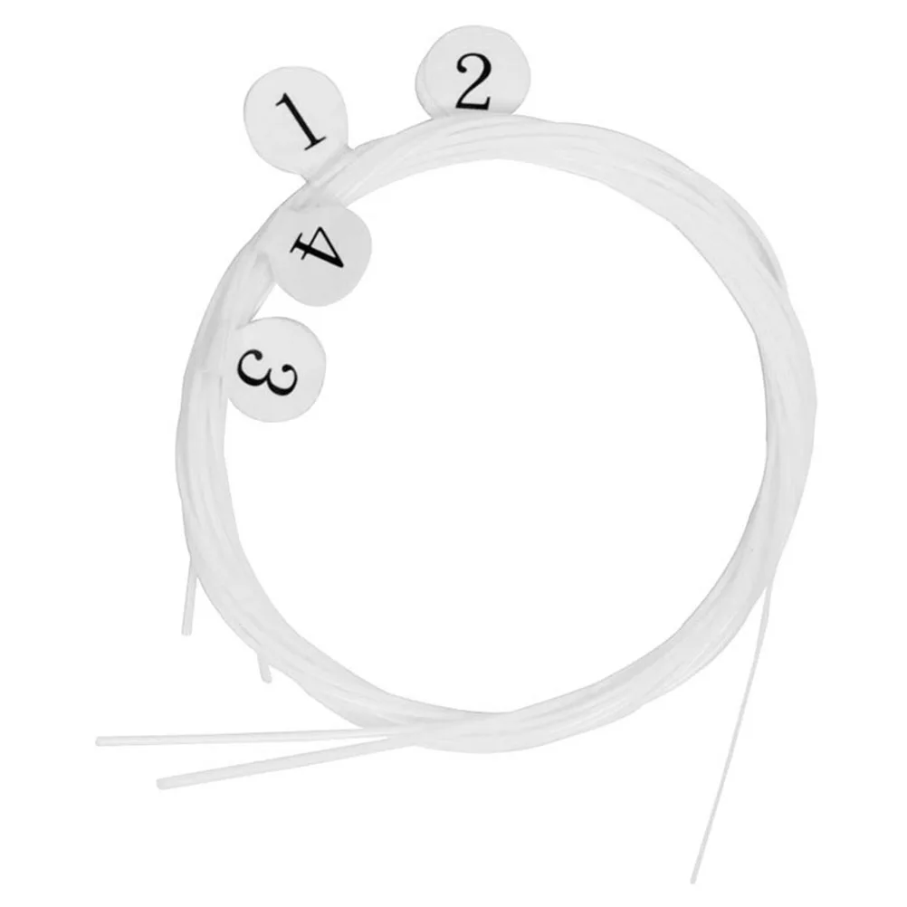 

4 Pcs Ukulele Strings Part Accessories Kit Accessory Music Wire Replacement Instrument Parts