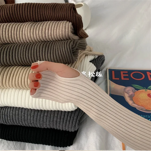 Korean Jumper Female Solid Basic Cheap Top 2025 Women Pullover Turtleneck Sweater Autumn Winter Long Sleeve Slim Elastic 2 Korean Jumper Female Solid Basic Cheap Top Women Pullover Turtleneck Sweater Autumn – view 2