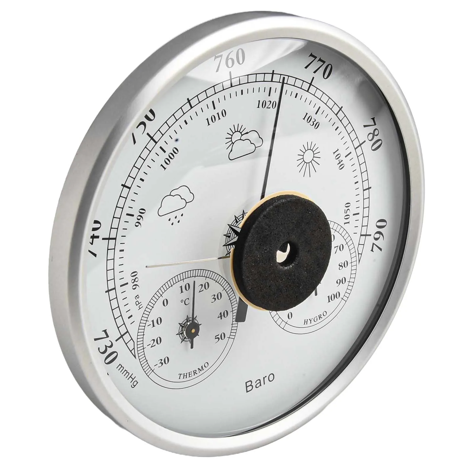 Atmospheric Pressure Hygrometer Home Environment Accurate Weather Forecasting Device Barometer Reliable Accuracy Compact Design