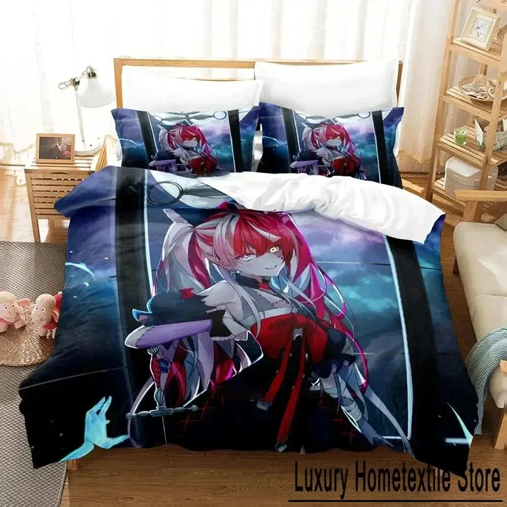 Kureiji Ollie The Iconic Zombie Idol Bedding Set Duvetcover Bed Set Quilt Cover Pillowcase Comforter king Queen Size Boys Adult