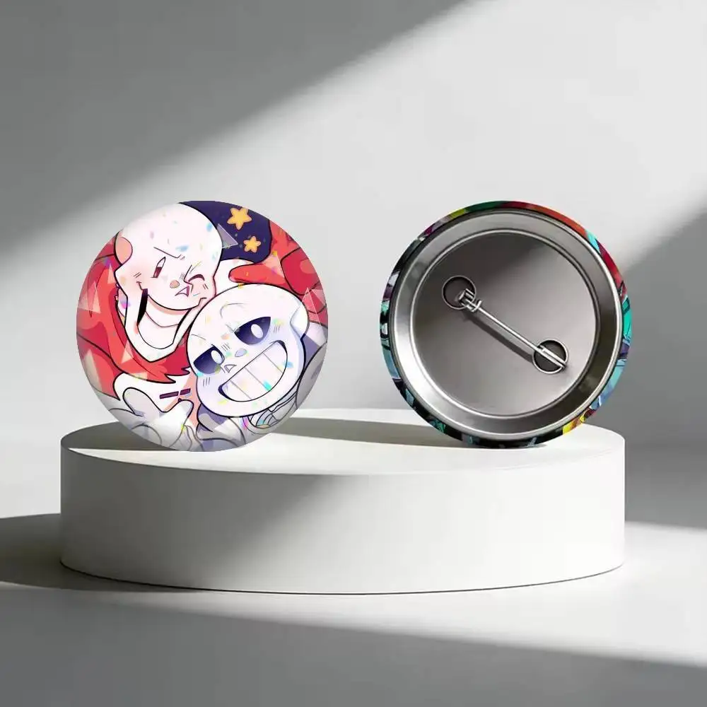 FUNNY Undertale   25mm 32mm 44mm 58mm 75mm Brooches Badges Pins for Accessories Gift