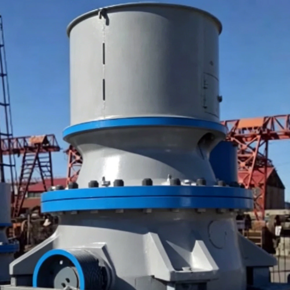 High Efficiency Secondary Rock Hydraulic Cone Crusher Machine Engine Max.850t/h Capacity For Limestone Iron Ore Gold Mining