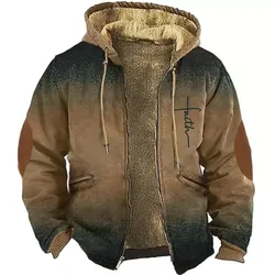 Erkek fermuar Hoodies kravat boya çizgili baskı rahat kış uzun kollu giyim  kazak rahat kapüşonlu ceket giyim