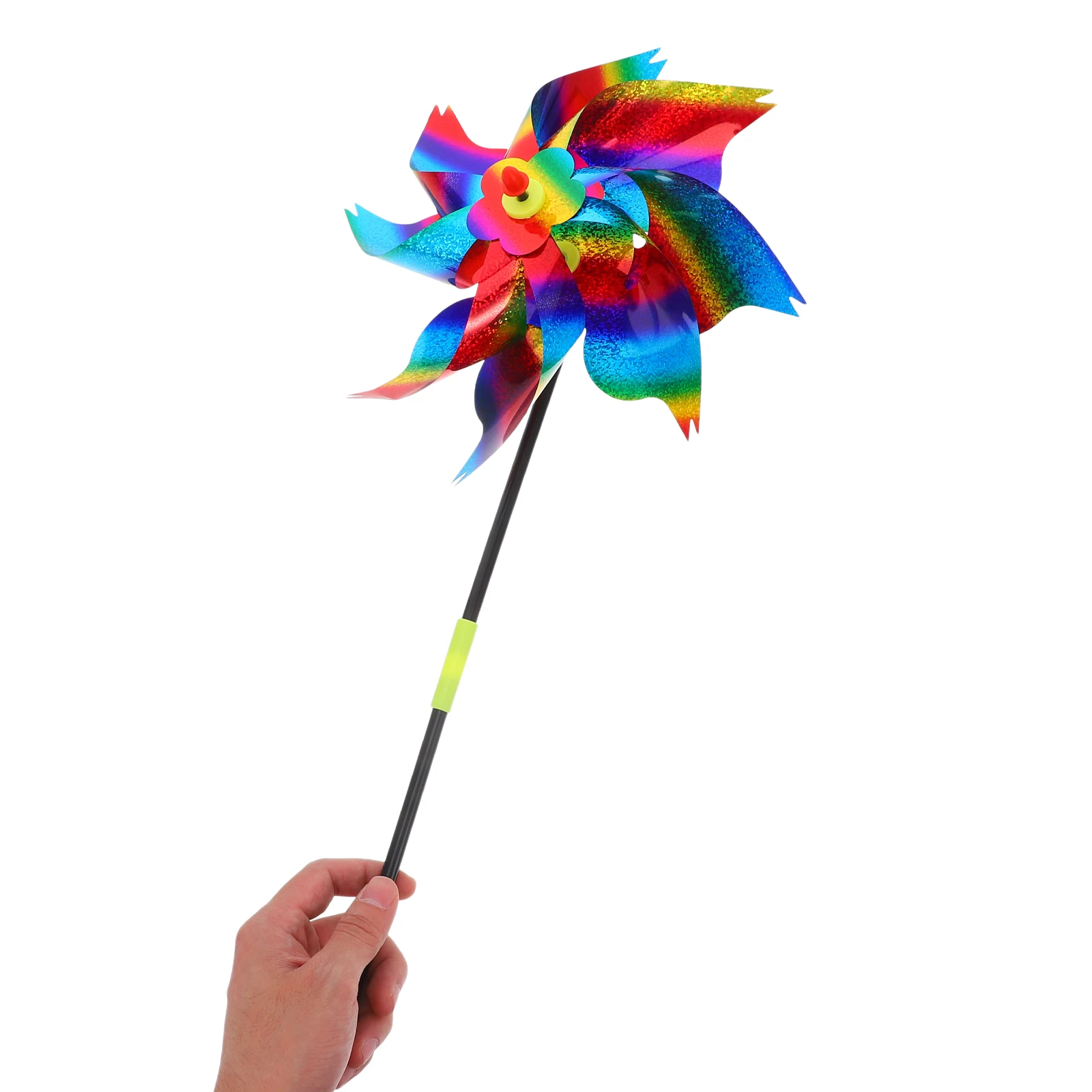 

6pcs Anti Bird Wind Spinners Pvc Rotating Garden Decoration Outdoor Windmill Lawn Ornaments For Yard Garden Decorative Craft