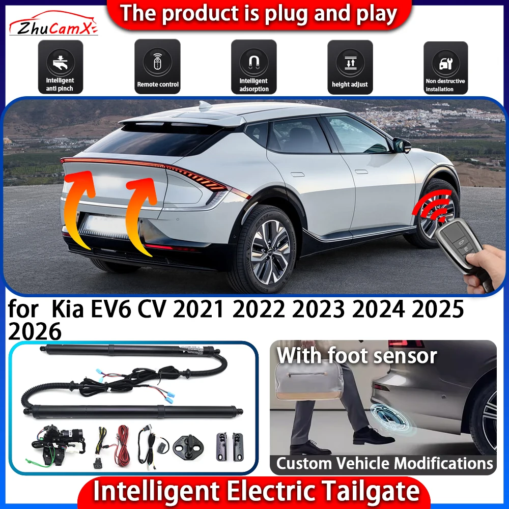 

Smart Powered Tailgate System for Kia EV6 CV 2021 2022 2023 2024 2025 2026 Automatic Intelligent Electric Trunk Lift Control