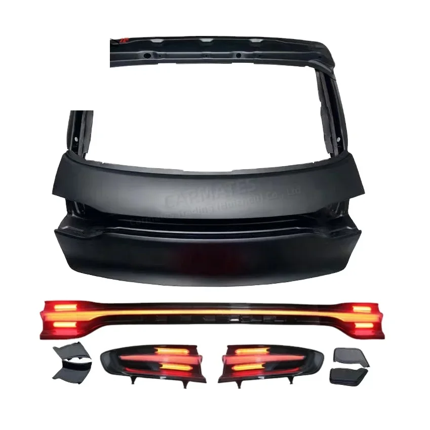 

CARMATES Hot Tail Light Brake Light Turn Signal Tailgate For porsch Macan 2014 - 2017 Selling Taillight Assembly LED Through
