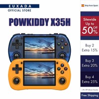 POWKIDDY X35H Retro Video Handheld Game Console 3.5 Inch 4:3 IPS Screen POWKIDDYOS linux System Children's Gifts 3000mAh Battery