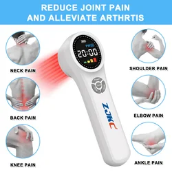 1760mW Photobiomodulation Red Light Therapy Cold Laser Treatment for Pain Relief