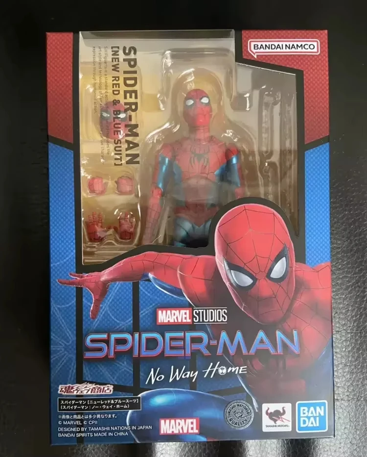 新品未開封　Spider-Man Man-Spider フィギュア BANDAI S.H.Figuarts Original Marvel Spider-Man: No Way Home Peter