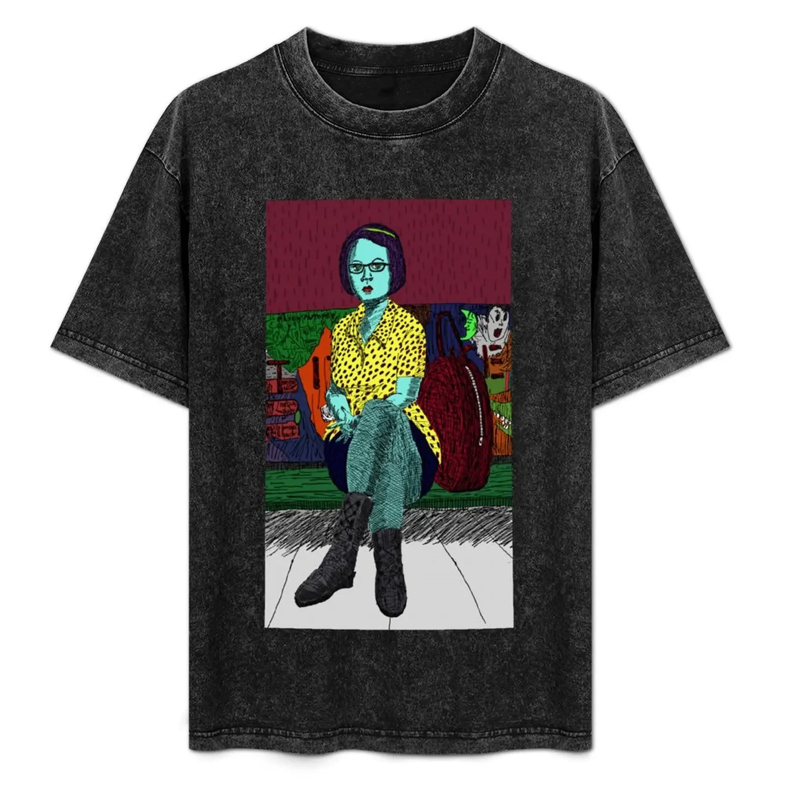 Enid Coleslaw (GHOST WORLD) T-Shirt designer shirts quick drying customizeds men t shirts