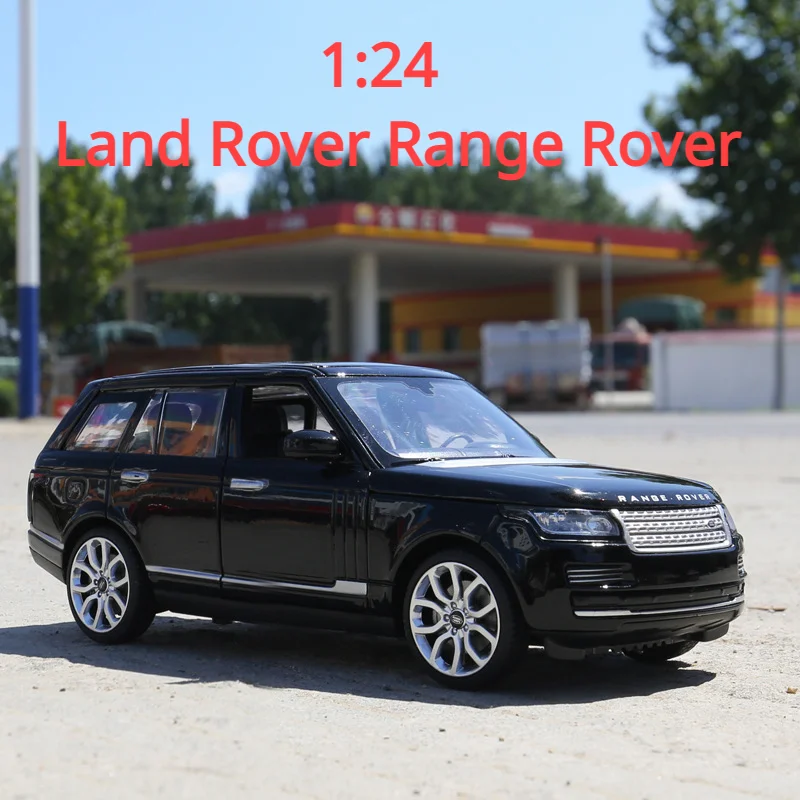 

1:24 Land Rover Range Rover alloy car model Diecasts Toy Vehicles Collect gifts Non-remote control type transport toy