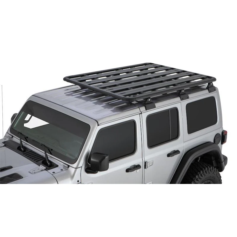 ApolloCustom Logo Aluminum Alloy Car Cargo Carrier Luggage Basket Roof Racks For Jeep Gladiator 2020 Wrangler Jk Jl Grand Cherok