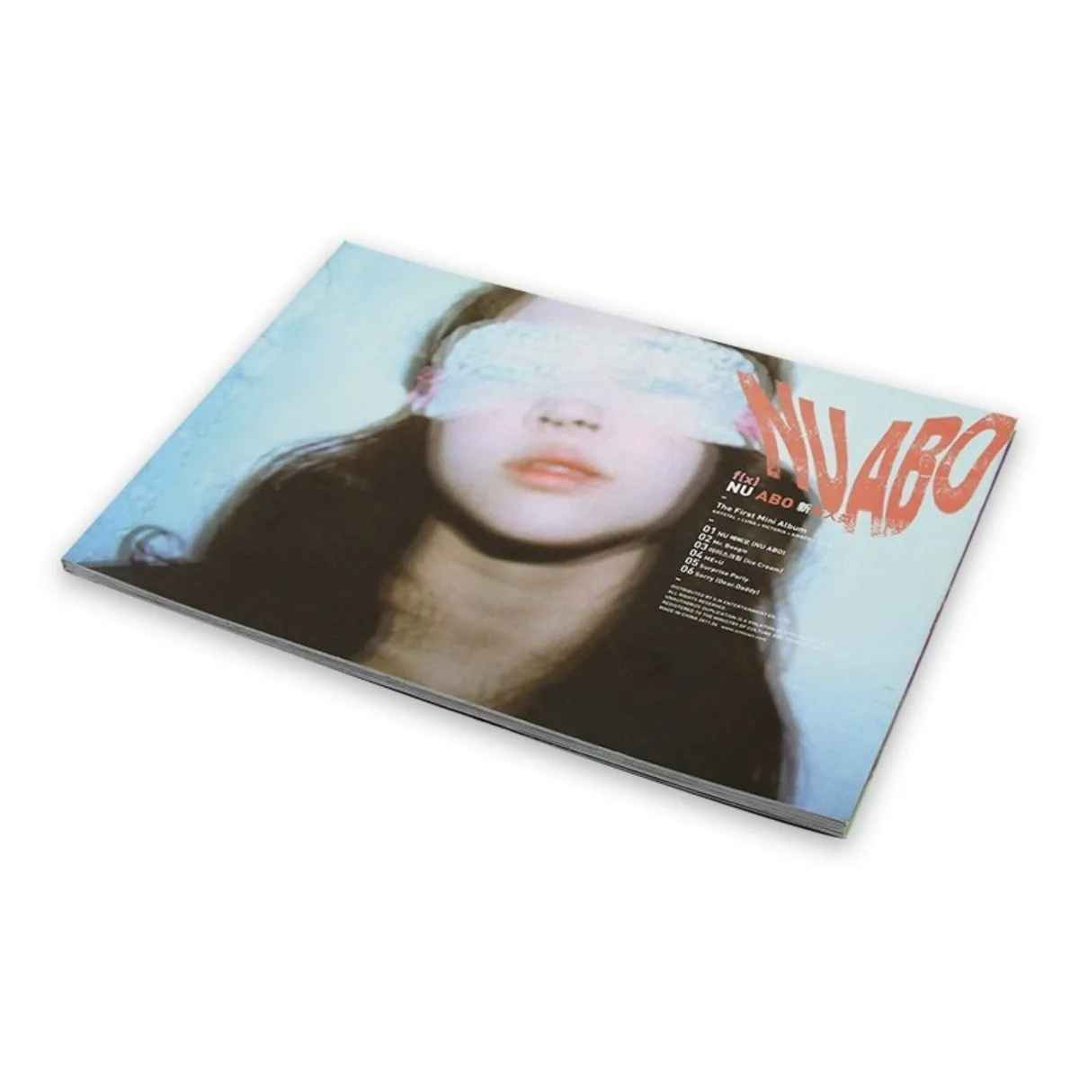 قرص مضغوط لألبوم F(x) "NU ABO" - K-Pop & J-Pop Creative Hits، قرص موسيقي قابل للجمع لمحبي المجموعة #6