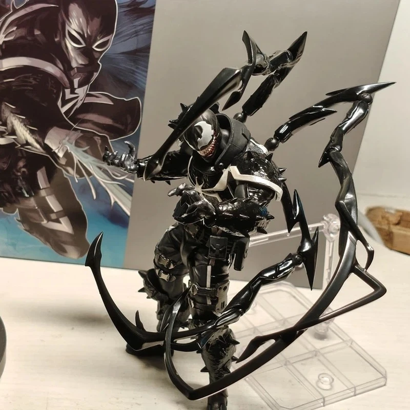 Model Kit Venom - 【在庫あり】CTトイズ ヴェノム アニメフィギュア、ヤマグチエージェント、アクションモデル、男の子の部屋に、コレクションに、かわいいおもちゃ、子供向け、お祭りギフト。
