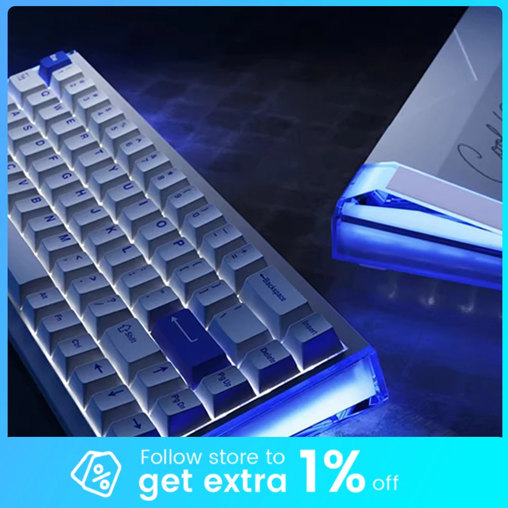 

DAREU COOL68 Magnetic Keyboard 8Khz RT Accuracy 0.01mm Low Delay RGB Gaming Mechanical Keyboard Gasket Hot Swap Pc Accessories