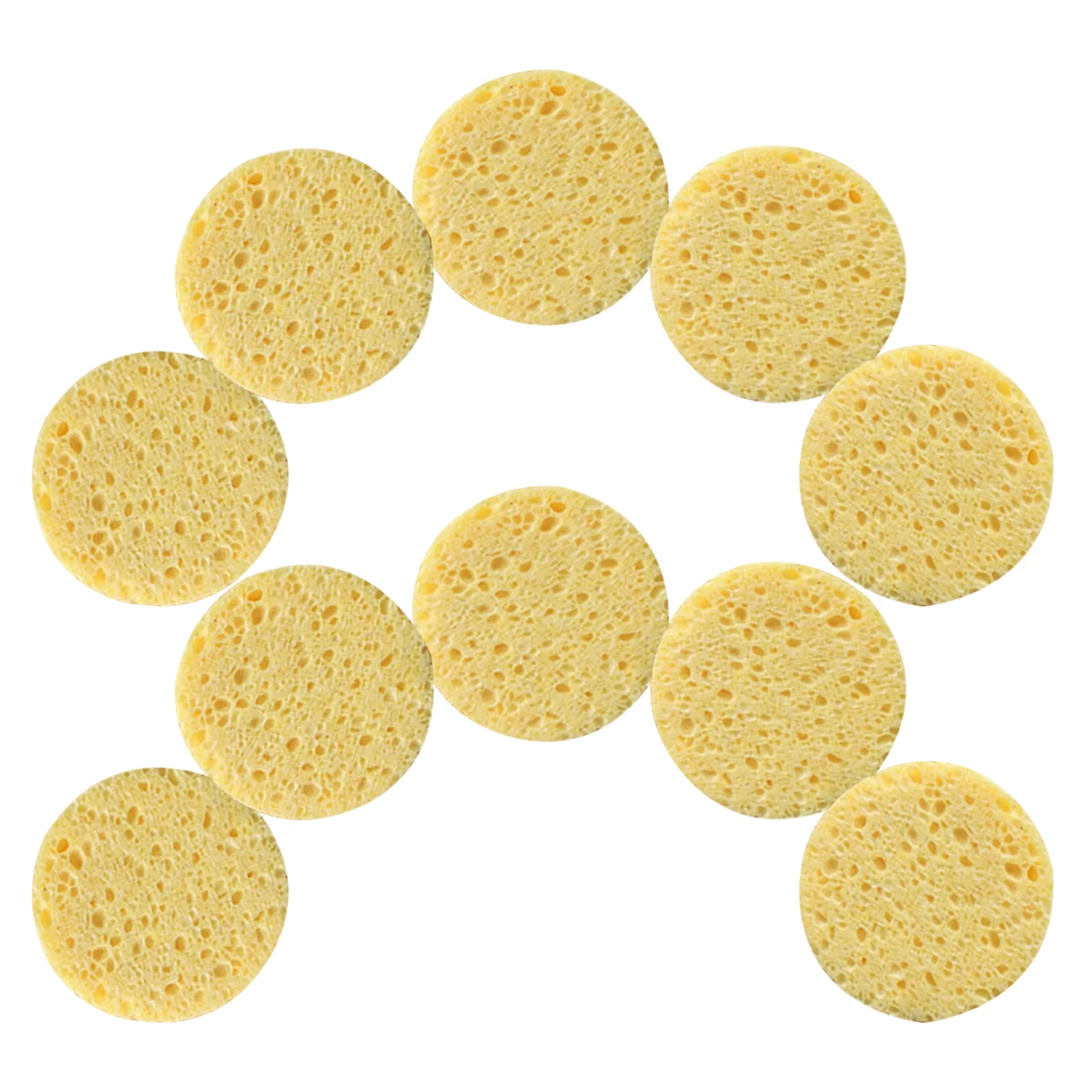 

50Pcs Makeup Removal Cotton Pads Soft Natural Wood Pulp Facial Cleaning Sponge Skin Care Exfoliating Cleansing Tools