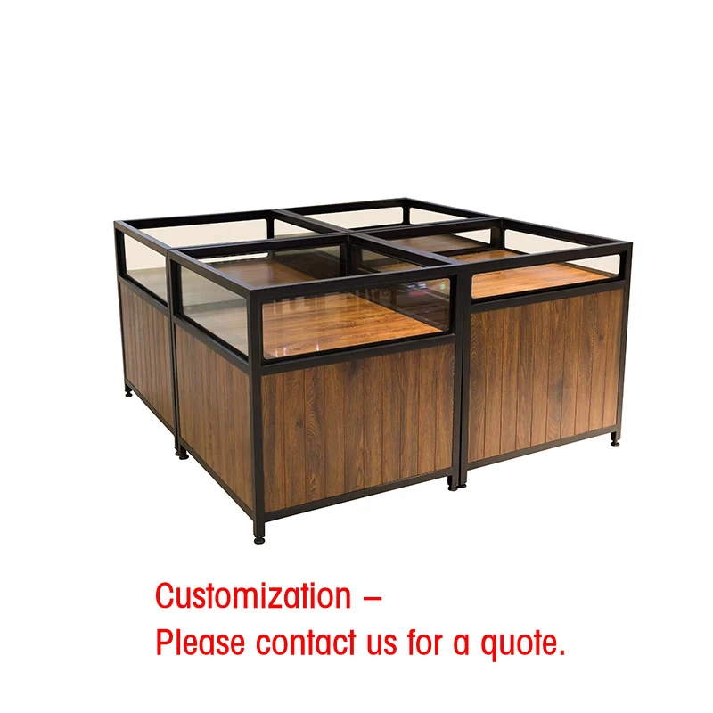 custom.Food Display Cabinet Convenience Rice Container Candy Dried Fruit Cereal Supermarket Snack Rack