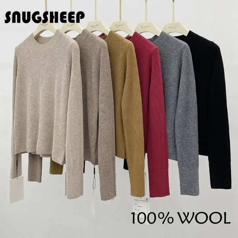 

shirts for women winter sweater vintage clothes womens pullovers solid colour brand sweaters long sleeve knitwear fall tops red