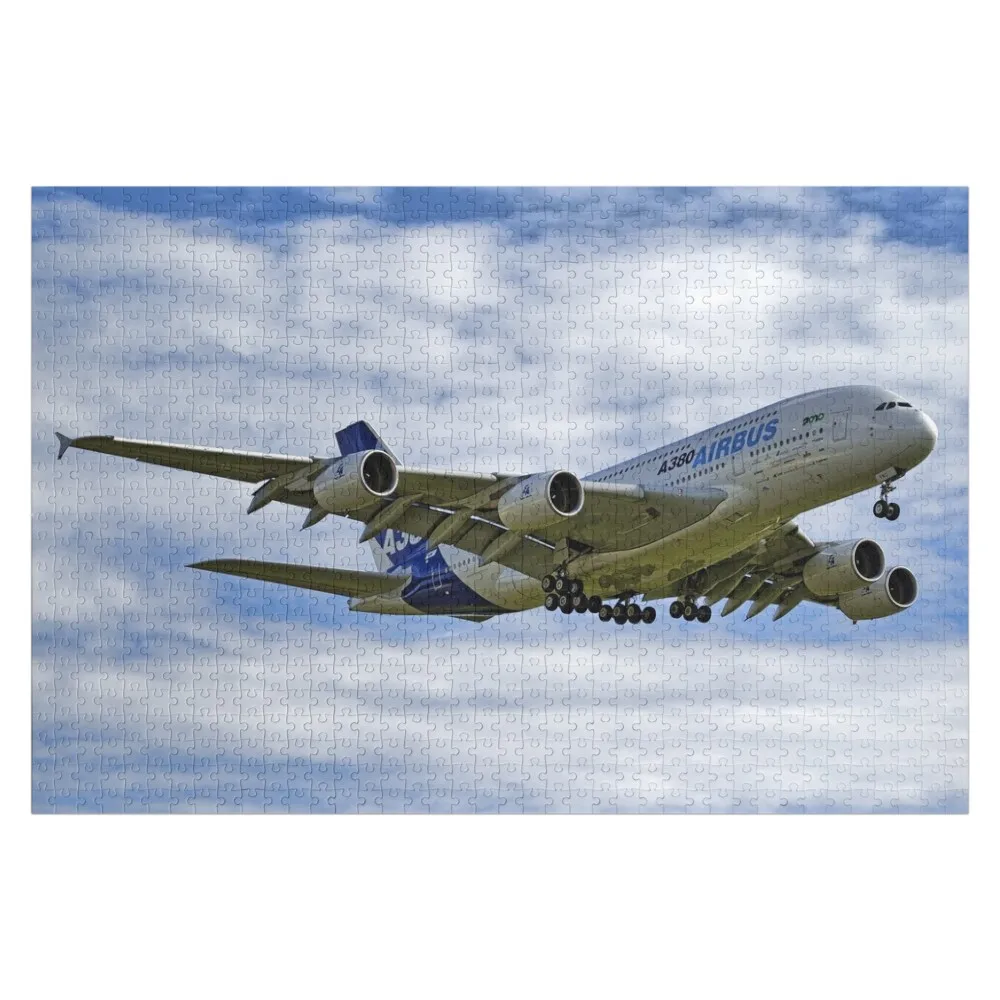 

Airbus Industrie A380 prototype Jigsaw Puzzle Custom Jigsaw Custom Custom Photo Personalized Toy Puzzle