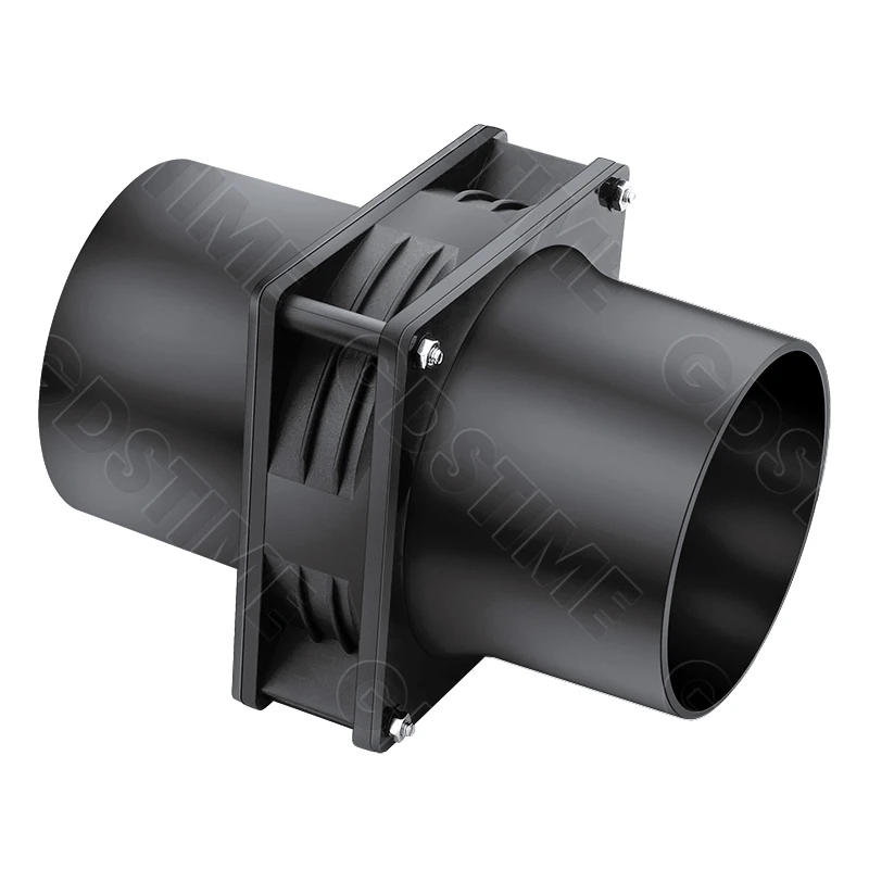 Smoke Absorber Fume Extractor 12V Adjustable Speed Fan 80MM 120MM Pipe Duct Exhuast Fan for Kitchen Exhaust and Electronics image 3