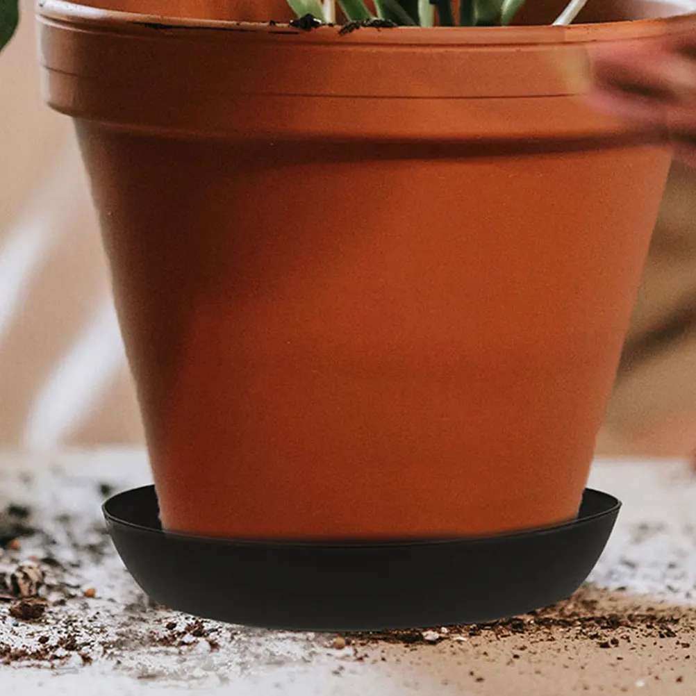 

10 Pcs Succulent Plastic Drip Tray Plant Saucers for Indoors Large Pot Planter Water Catcher Plants