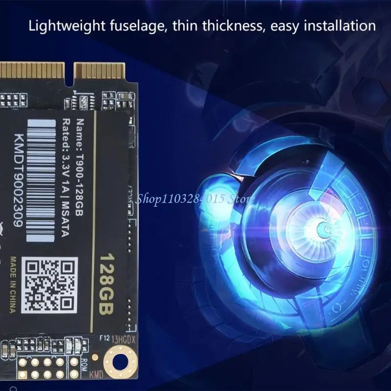 R6FF 2x1in Drive MSATA 128GB Hard Drive mSATA T900 Series SSD Drive