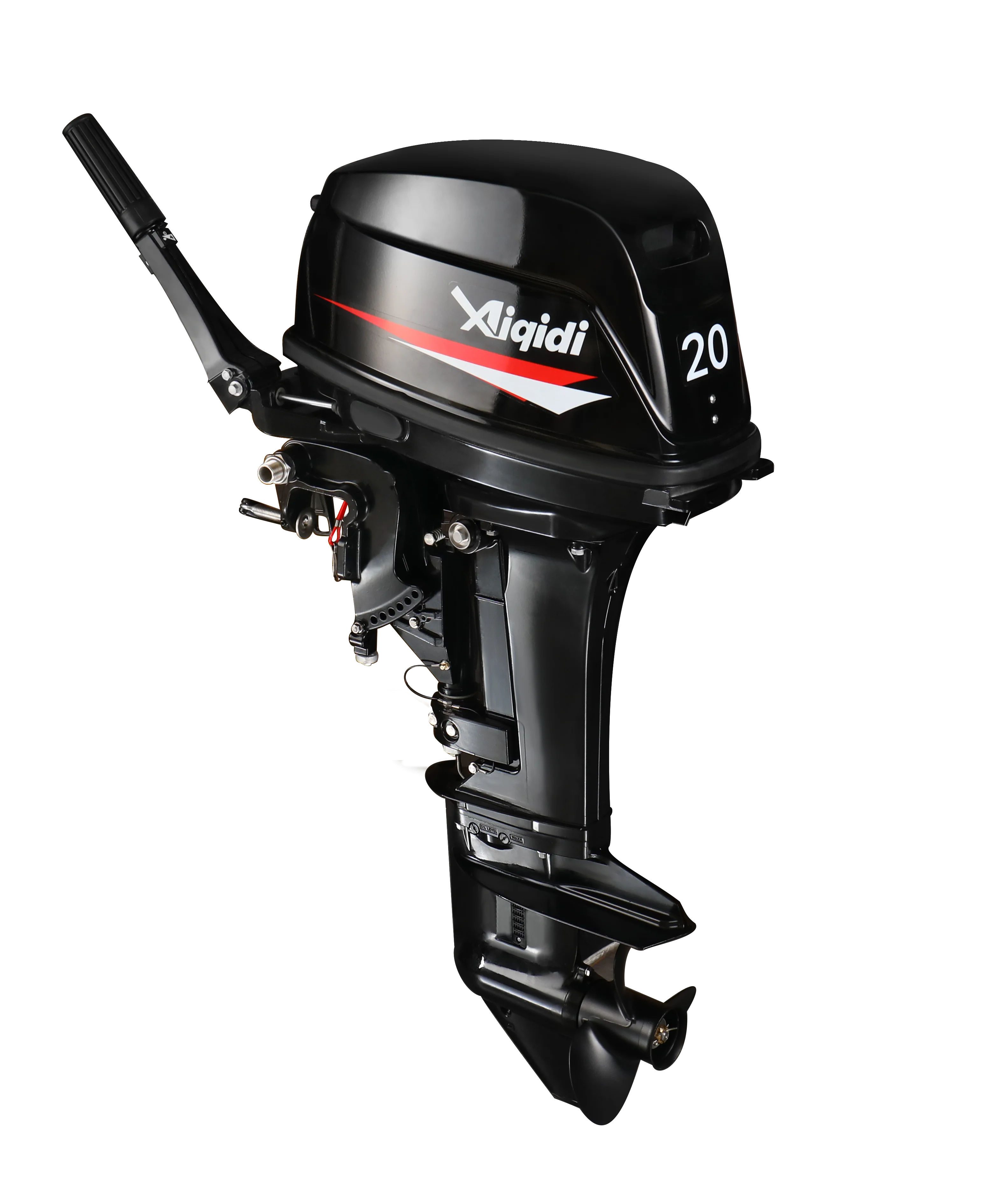 

AIQIDI CE Standard 20HP 2 Stroke Gasoline Outboard Motor With Water Cooling System