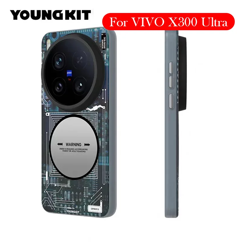 

YOUNGKIT Case For VIVO X300 Ultra Matte Back Cover Shell