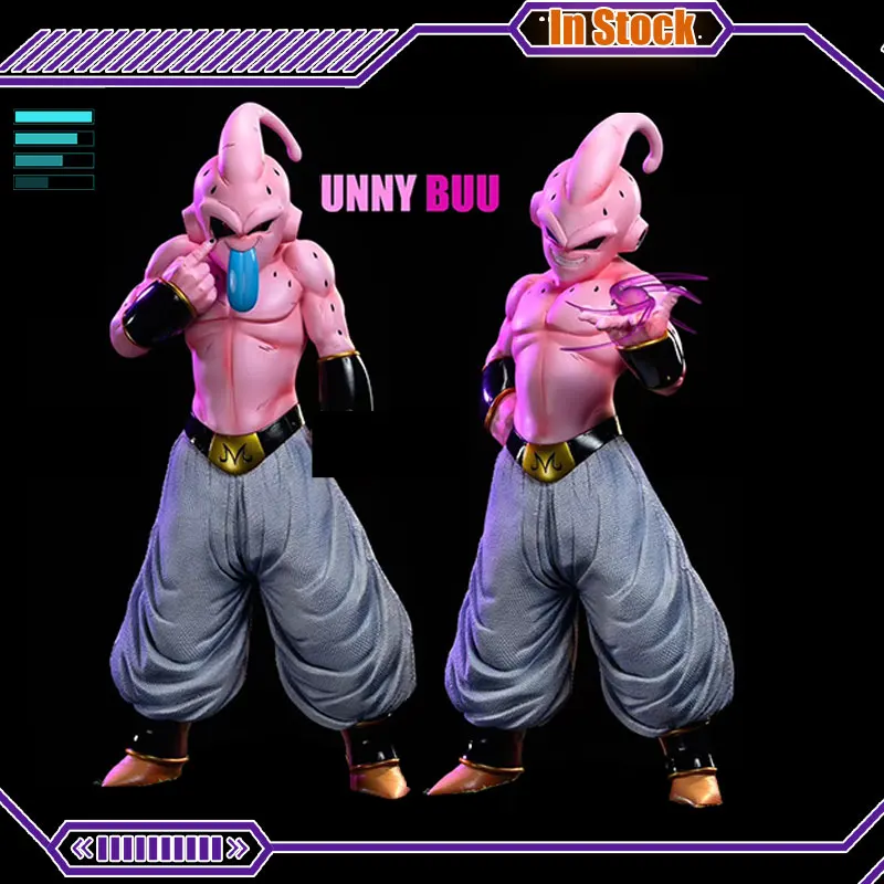 20cm Dragon Ball Z Majin Buu Action Figures Make Faces Buu  Anime   Figure Anger Buu Figures Collection Dbz Decor Model Toy Gift