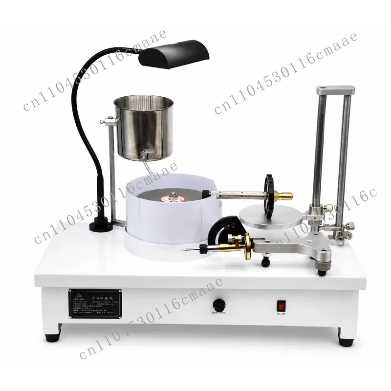 6 Inch Automatic Gem Faceting Machine Jewelry Gemstone Polishing Machine for Jade, Crystal and Stone Cutting