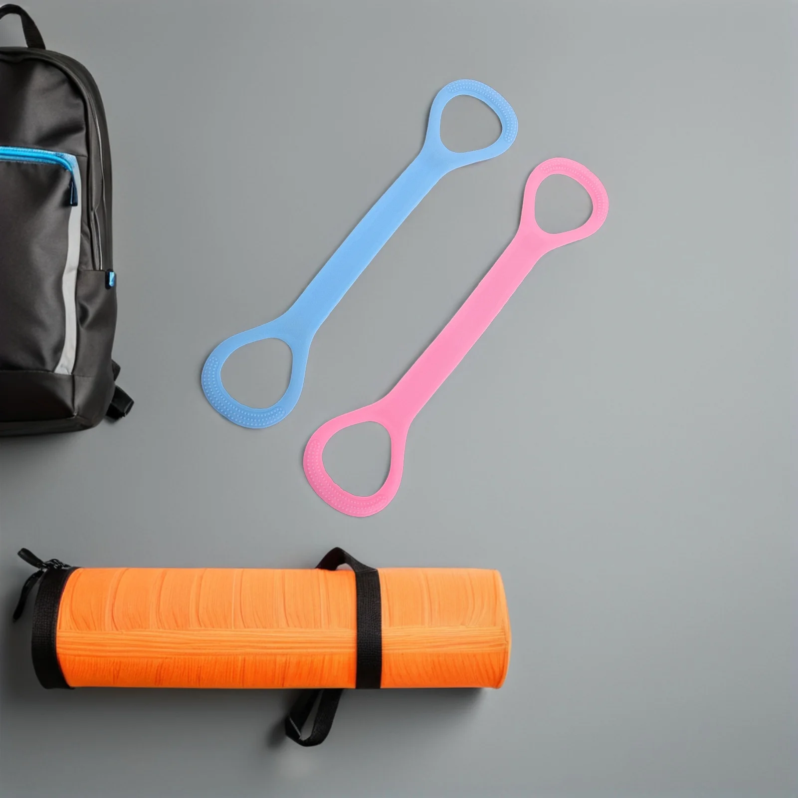 

4Pcs Yoga Resistance Bands Heavy Duty Elastic Shoulder Back Opener Stretch Strap for Women Home Gym Workout Exercise Fitness