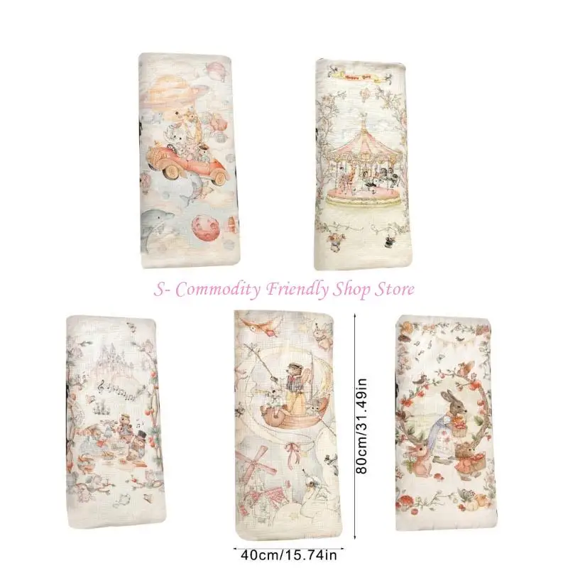 85AE Breathable Pram Seats Pad Mattress Toddlers Newborns Strollers Liner Pad