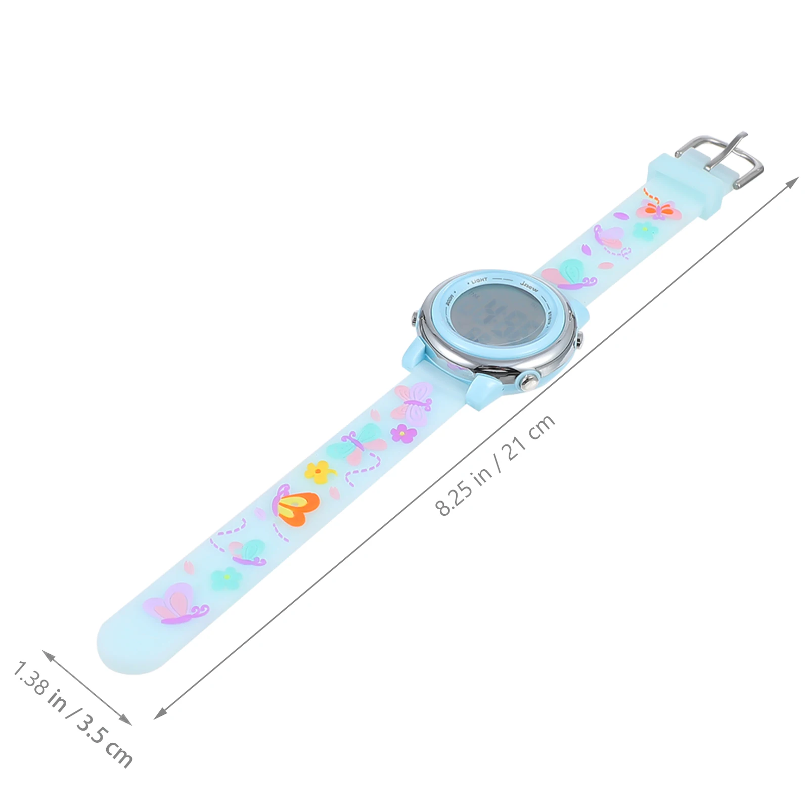 

Digital Sports Fashion Electronic Wrist Watch for Students Kids ABS Material Quartz Waterproof Student Watches Stylish Timepiece