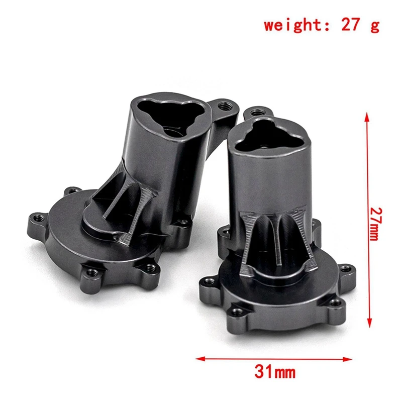 Metal Rear Inner Portal Housing For Redcat GEN8 GEN 8 1/10 RC Crawler Car Upgrades Parts Accessories,1