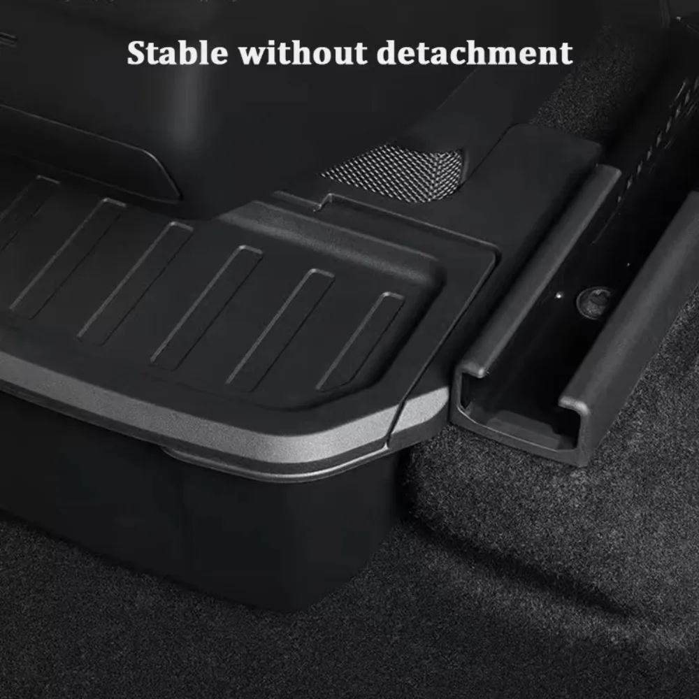 Under Air Vent Rear Seat Storage Box Trash Can Organizer Interior Interior Accessories For Tesla Model YL Six Seats 2026
