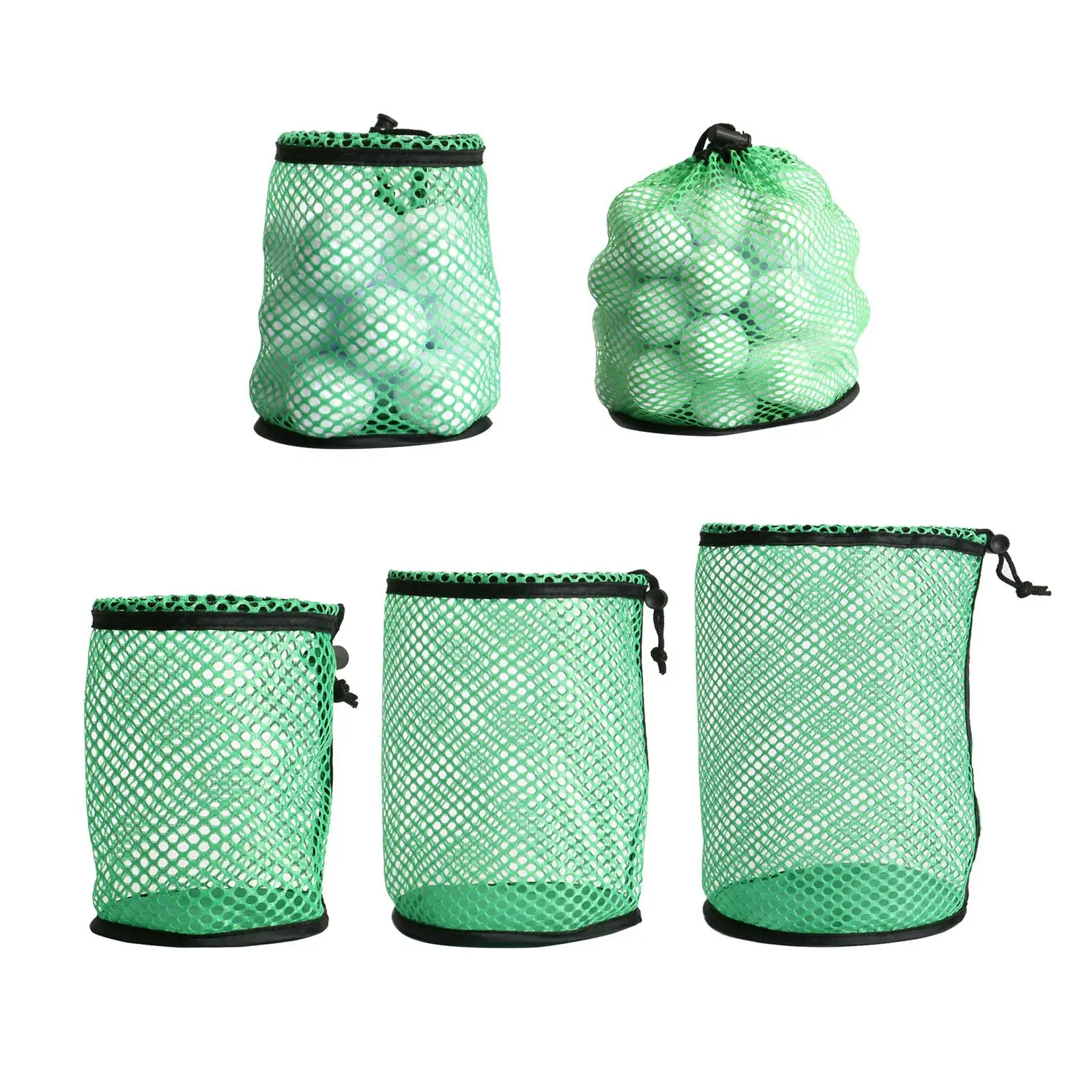 Sac de rangement léger pour balles de golf, poudres avec proximité market, serrure à rette Wstring