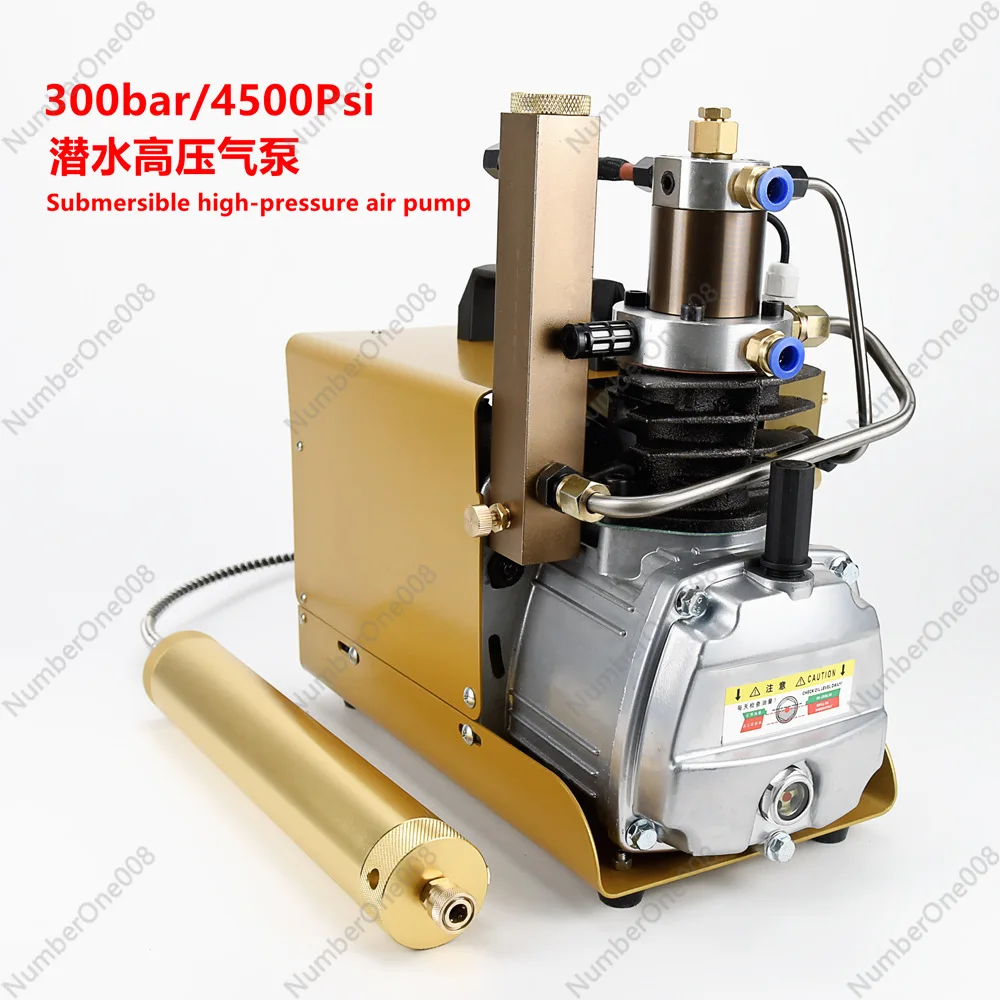 30MPA 4500PSI High Pressure Air Pump Electric Air Compressor for Airgun Scuba Rifle PCP Inflator 220v 110v