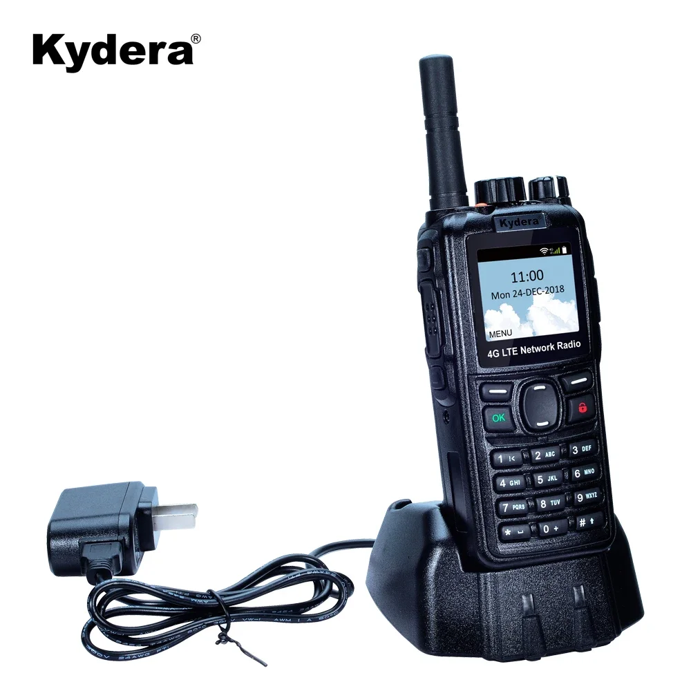 Kydera POC Internet Radio Wifi Android 3g 4g Gsm Ptt Radio Walkie Talkie LTE-880G With Cell Phones Function