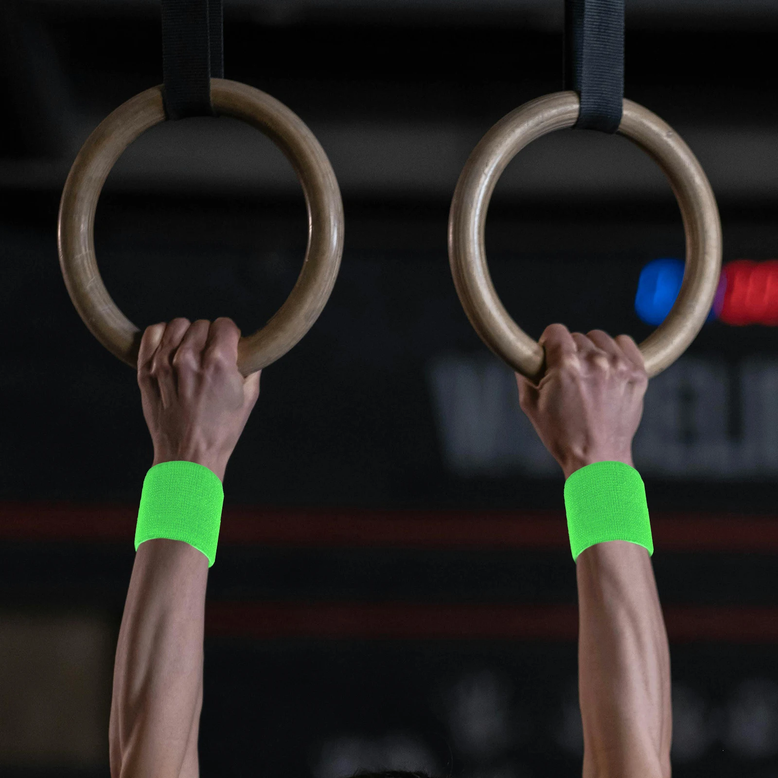 

2Pcs Elastic Bandage Feet Bands Reusable Yoga Training Sticky Toes Balance Ankle Straps Foot Polyester Fitness Gym Exercise Toe