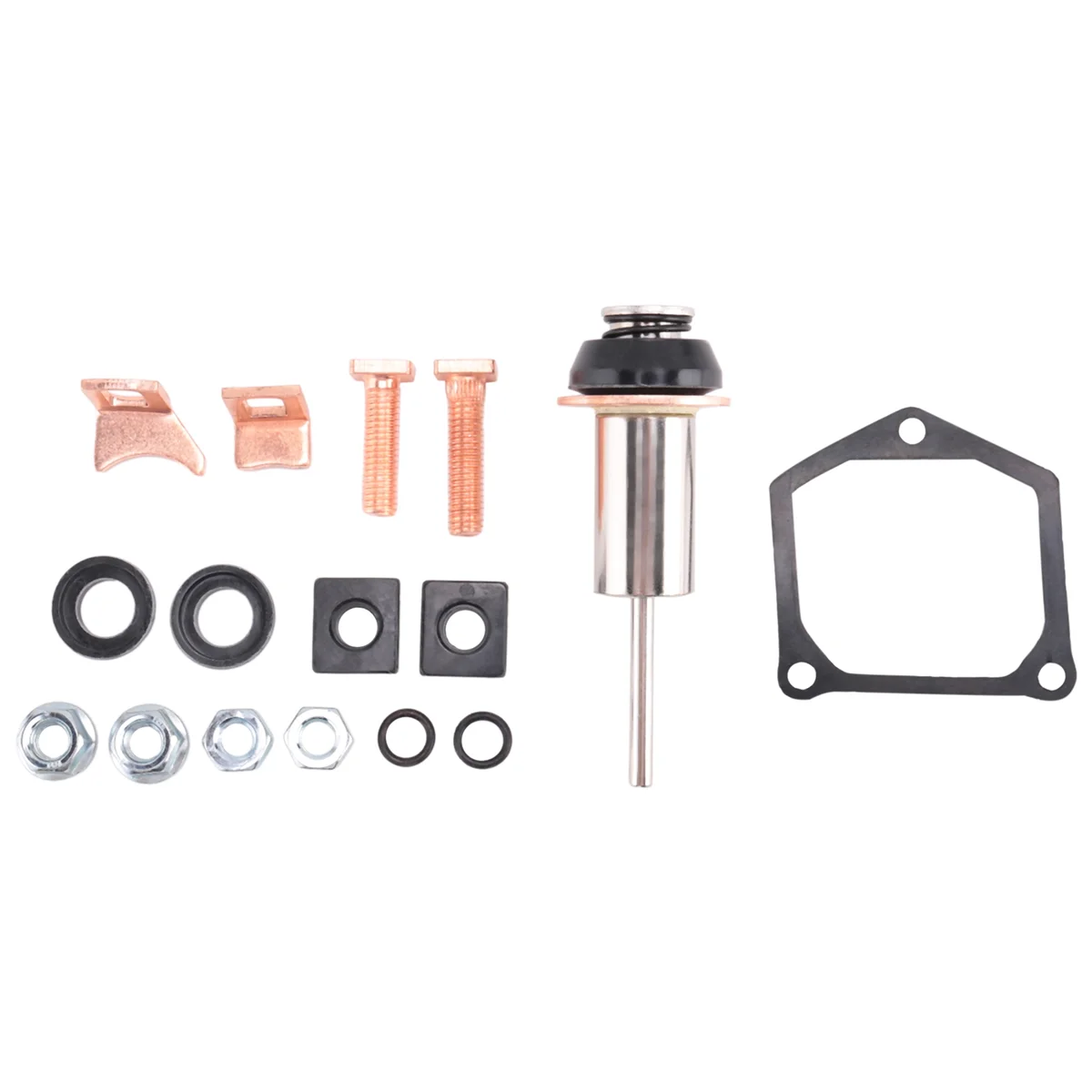 Starter Solenoid Repair Rebuild Kit Contacts Parts Fit for Toyota Subaru 228000-6660, 228000-6662, 228000-6663