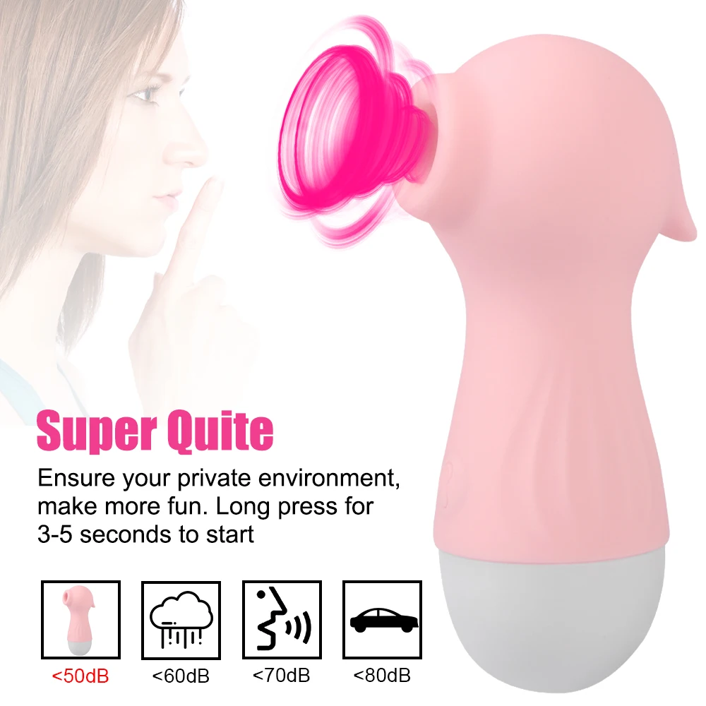 Little Seahorse G-Spot Oral Clitoris Stimulator Sex Toys For Women Nipple Clit Sucker Sucking Vibrator Female Masturbation