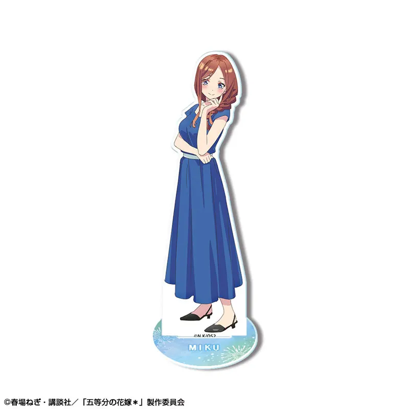 Anime Die Quintessenz Quintuplets Acryl Cosplay Figur Stehende Modell Platte Desktop Display präsentieren Firend Fans Geschenk