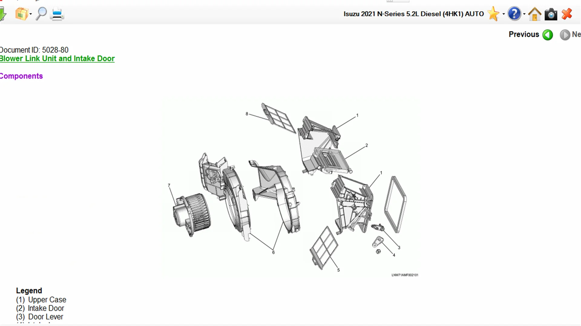 2020 US-IDSS Isuzu Diagnostic Service System