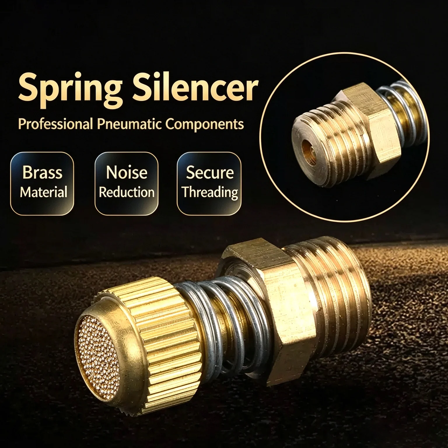 1-point 2-point 3/4-point exhaust connector throttling solenoid