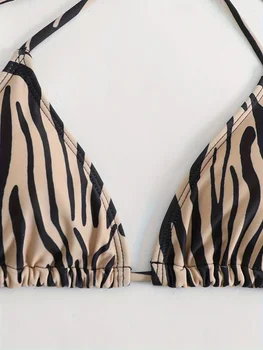 2024 सेक्सी तीन पीस बिकनी सेट महिलाओं के लिए समर बिकनी सारोंग स्कर्ट स्विमसूट के साथ महिलाओं के स्विमवियर तेंदुए प्रिंटेड बाथिंग सूट 10 best sales बिकिनी एनिमल प्रिंट - №1