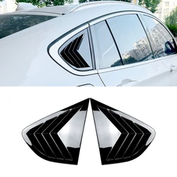 For BMW X4 F26 2014 2015 2016 2017 2018 Car Rear Triangle Window Shade Spoiler Bodykits